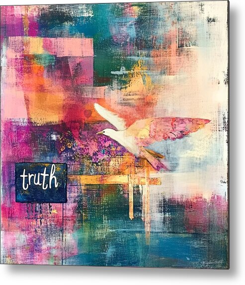 Truth #3 metal print by Mary Ann Benoit