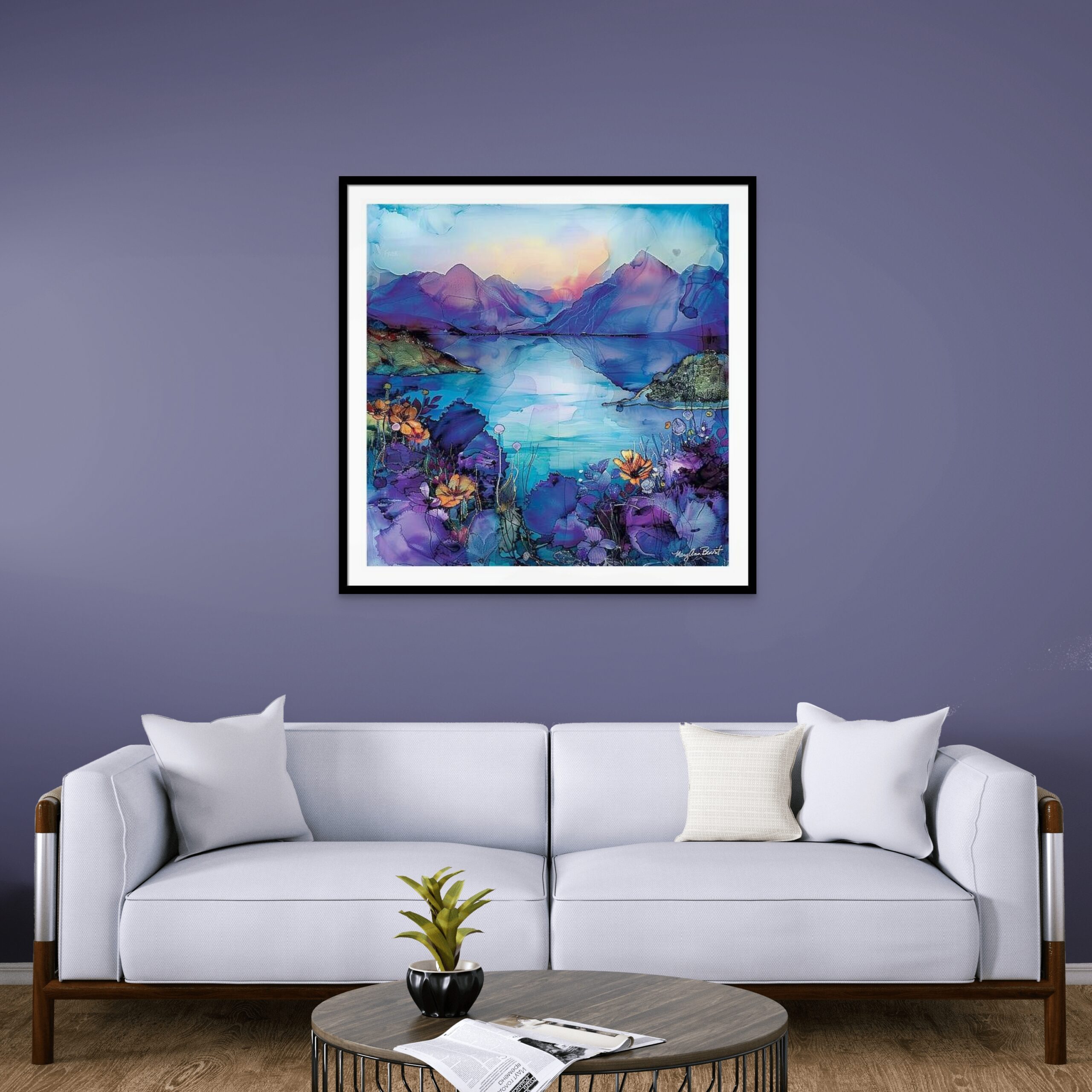 "Transformation of Spring" energy art by Mary Ann Benoit