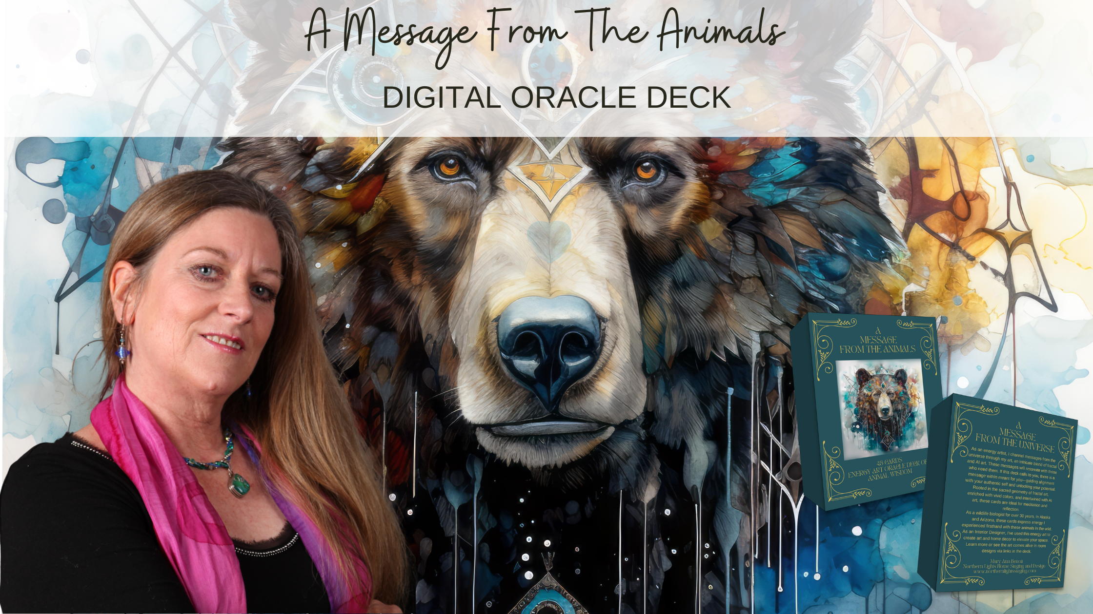 Digital Oracle Decks "Your personal portal for guidance, manifestation, and intuitive alignment." 👉 Discover Your Message From The Animals.