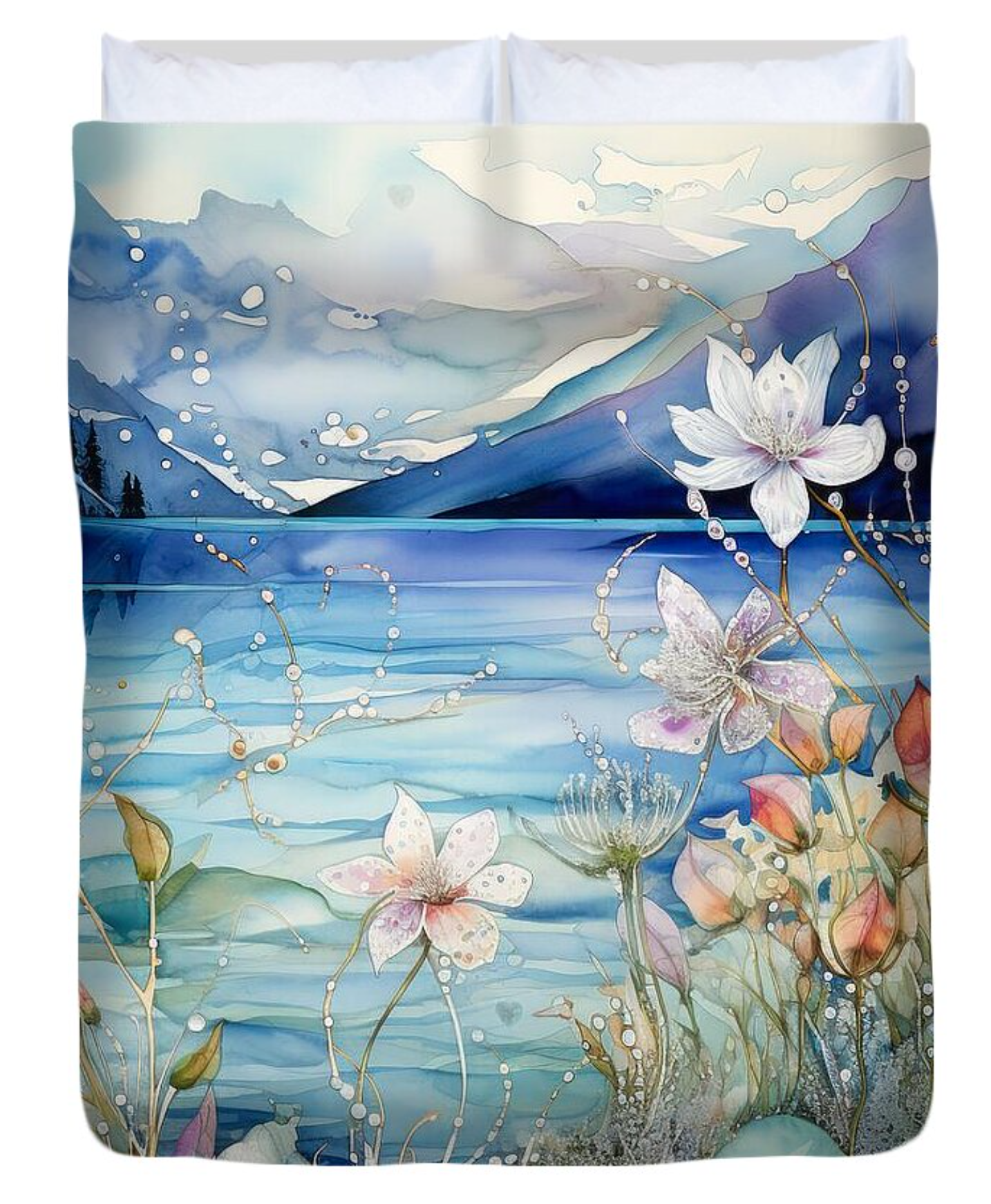 Transformation of Spring energy art by Mary Ann Benoit