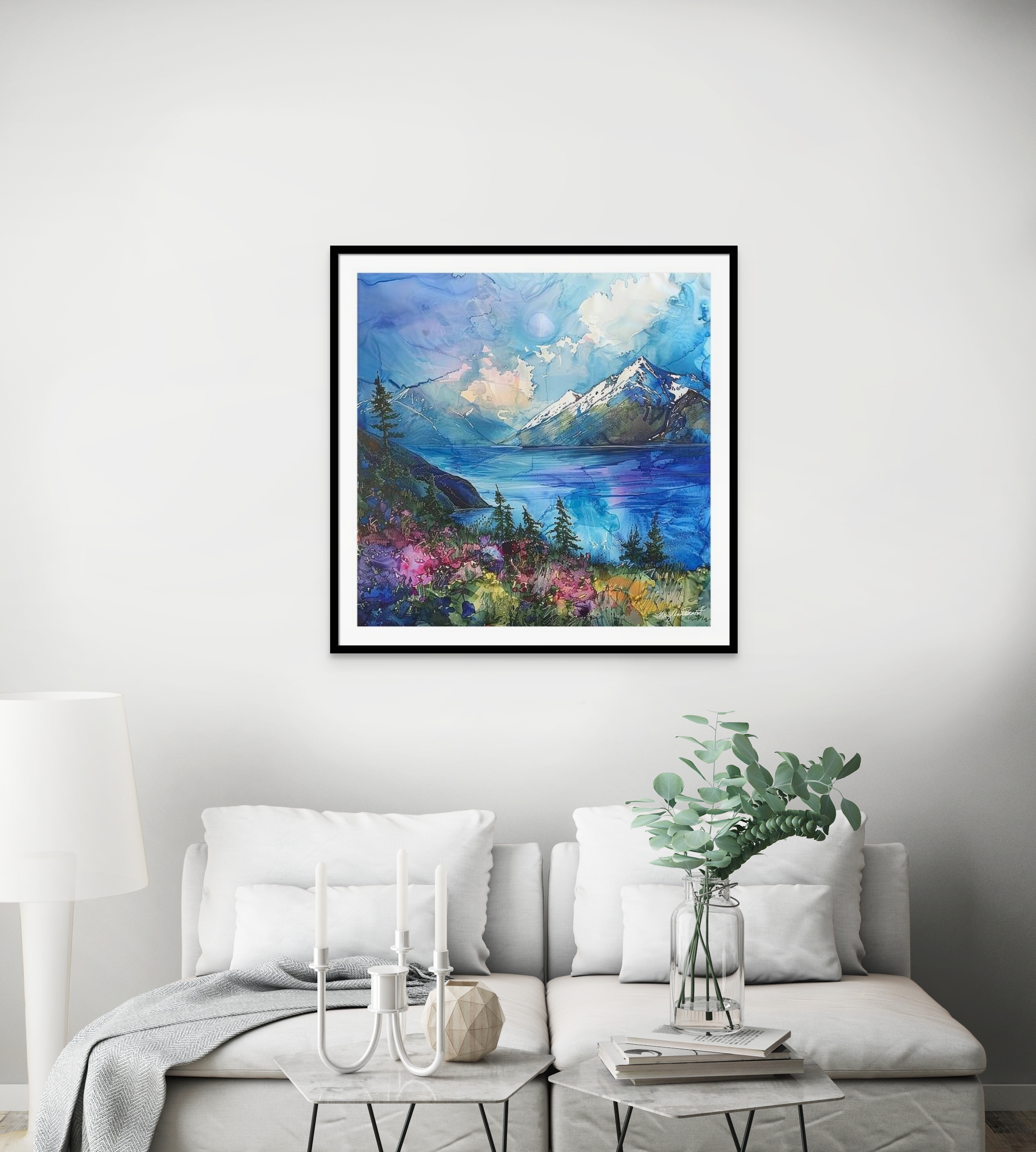 "Transformation of Spring #5" energy art by Mary Ann Benoit