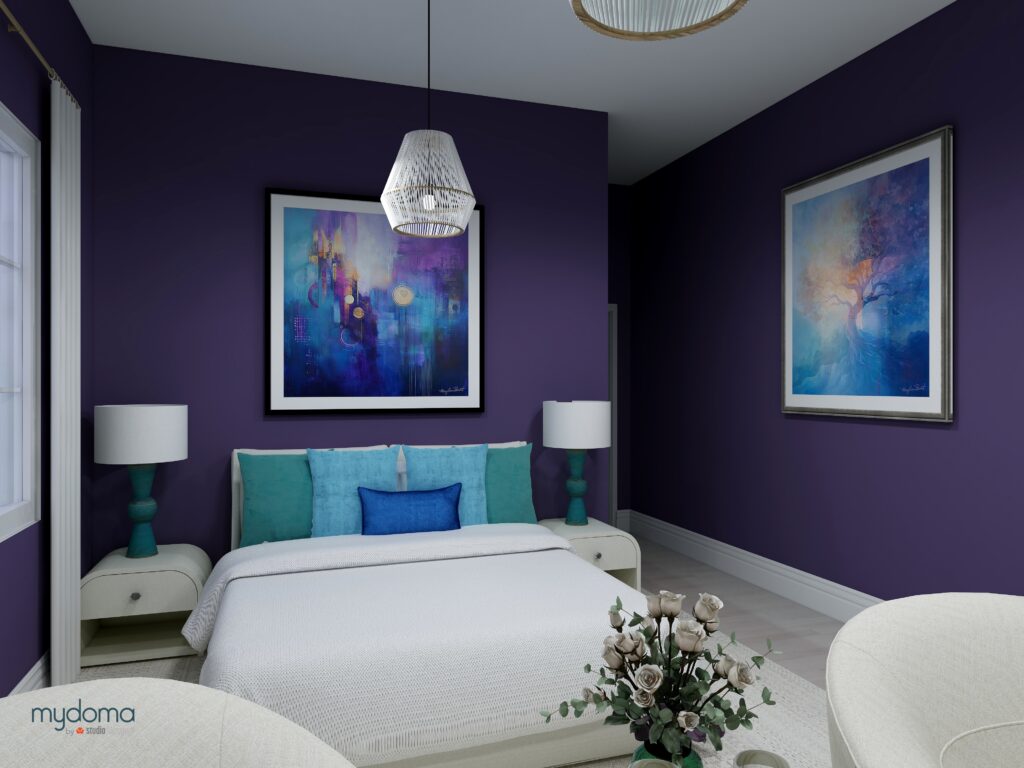 Roots of Forgotten Light #12 energy art and interior design by Mary Ann Benoit