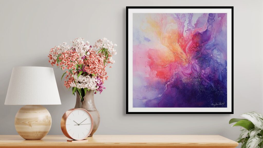 Attract: Bloom energy art by Mary Ann Benoit