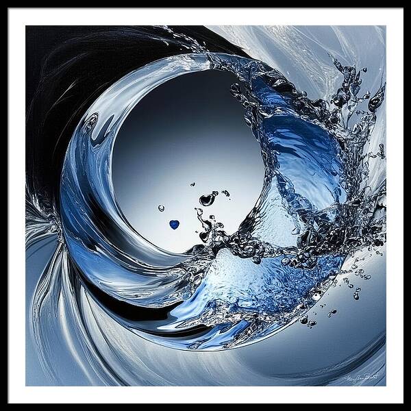Ebb and Flow- Dance of Water Energy #4 by Mary Ann Benoit