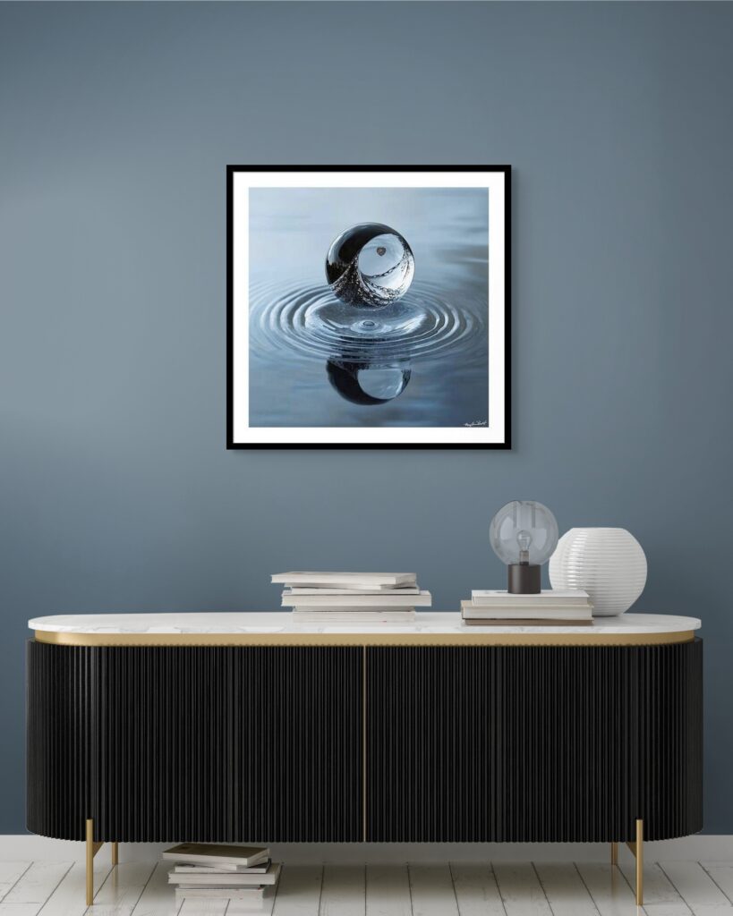 Liquid Harmony energy art by Mary Ann Benoit