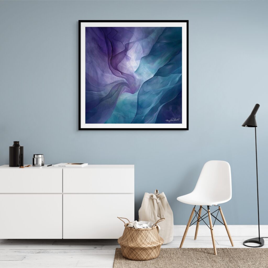 Release #10 energy art by Mary Ann Benoit