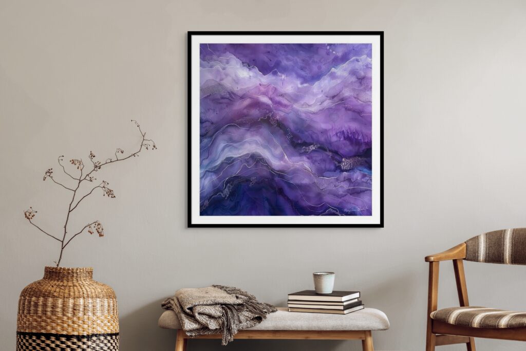 Release #5 energy art by Mary Ann Benoit