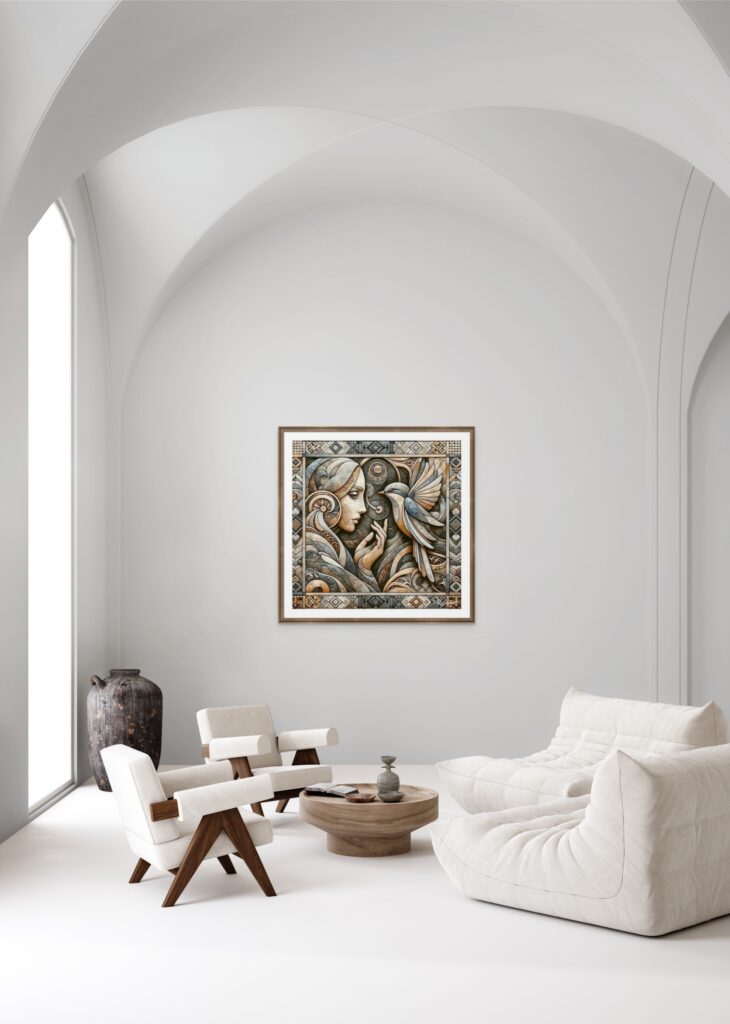 n mythology worldwide, "The Language of the Birds" symbolizes the quest for spiritual wisdom and enlightenment, often depicted through birds as messengers of divine knowledge. Through it you transcend mundane understanding to access deeper truths or higher consciousness.