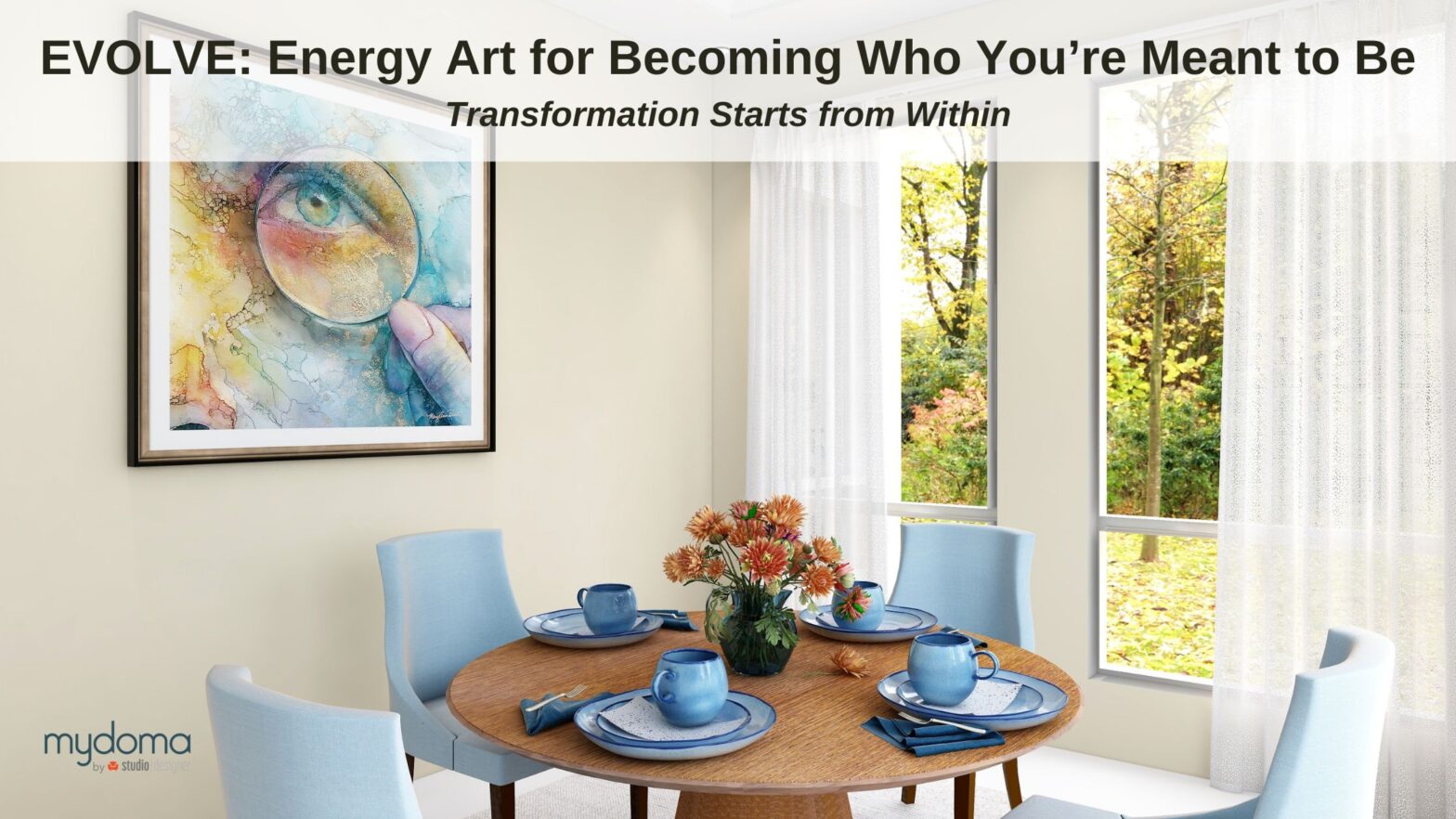 Evolve collection of energy art by Mary Ann Benoit